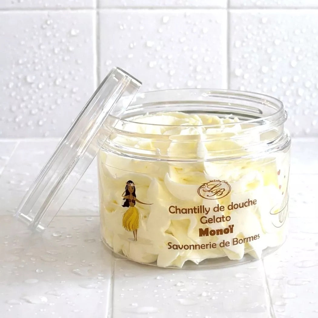 Chantilly de douche