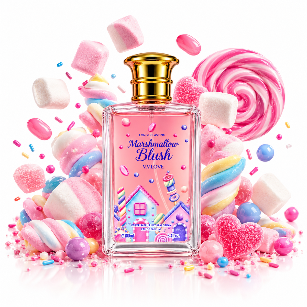 Eau de Parfum Marshmallow Blush 100 ml - V.V. Love