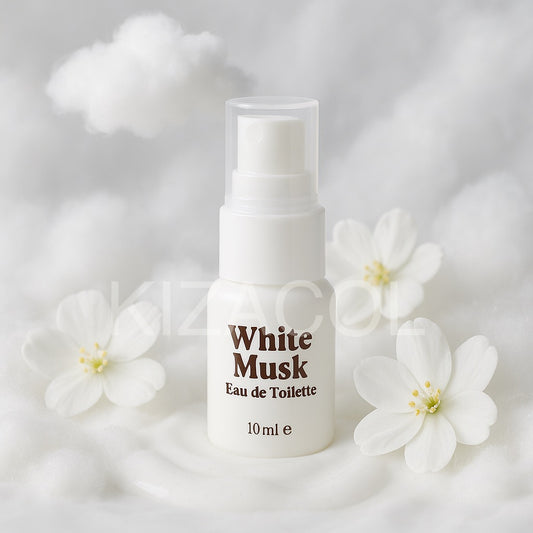 Mini eau de toilette musc banc ( 4 + 1 🎁) KIZACOL