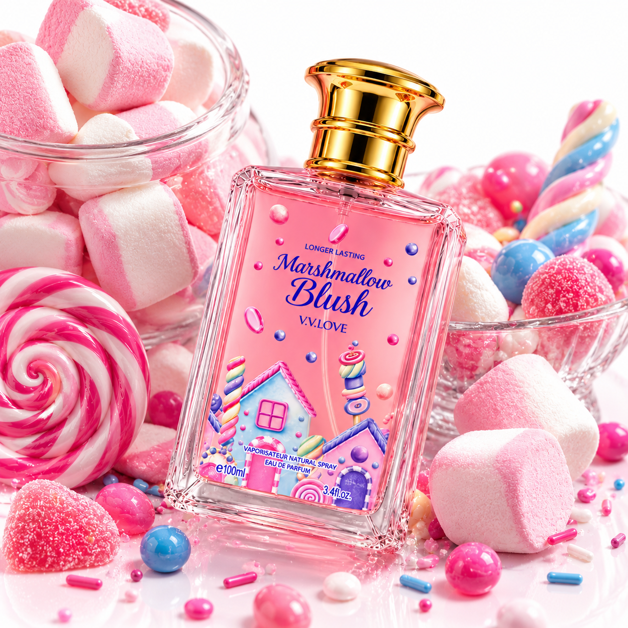 Eau de Parfum Marshmallow Blush 100 ml - V.V. Love