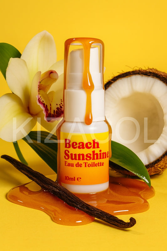 Mini eau de toilette, plage ensoleillée ( 4 + 1 🎁) KIZACOL