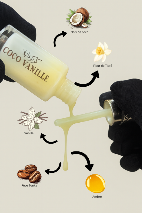 Musc coco vanille KIZACOL